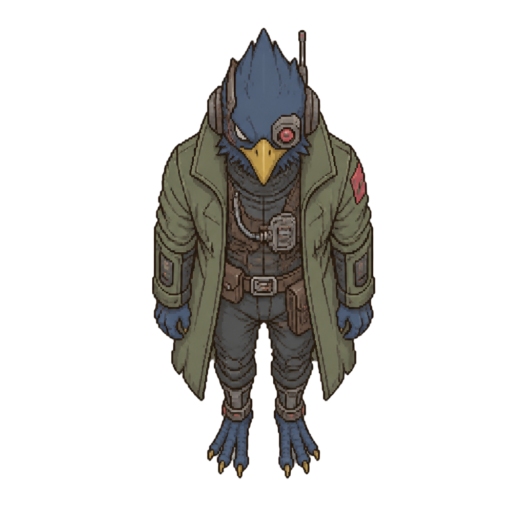 GPT-Image-2 cyberpunk birdman example
