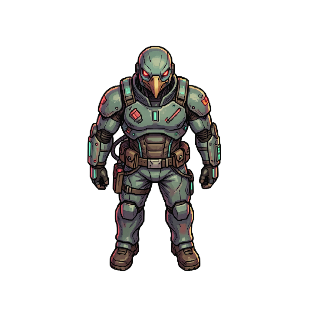 Flux2-Klein cyberpunk birdman example
